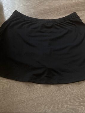 SHEIN Black Active A-Line Skort